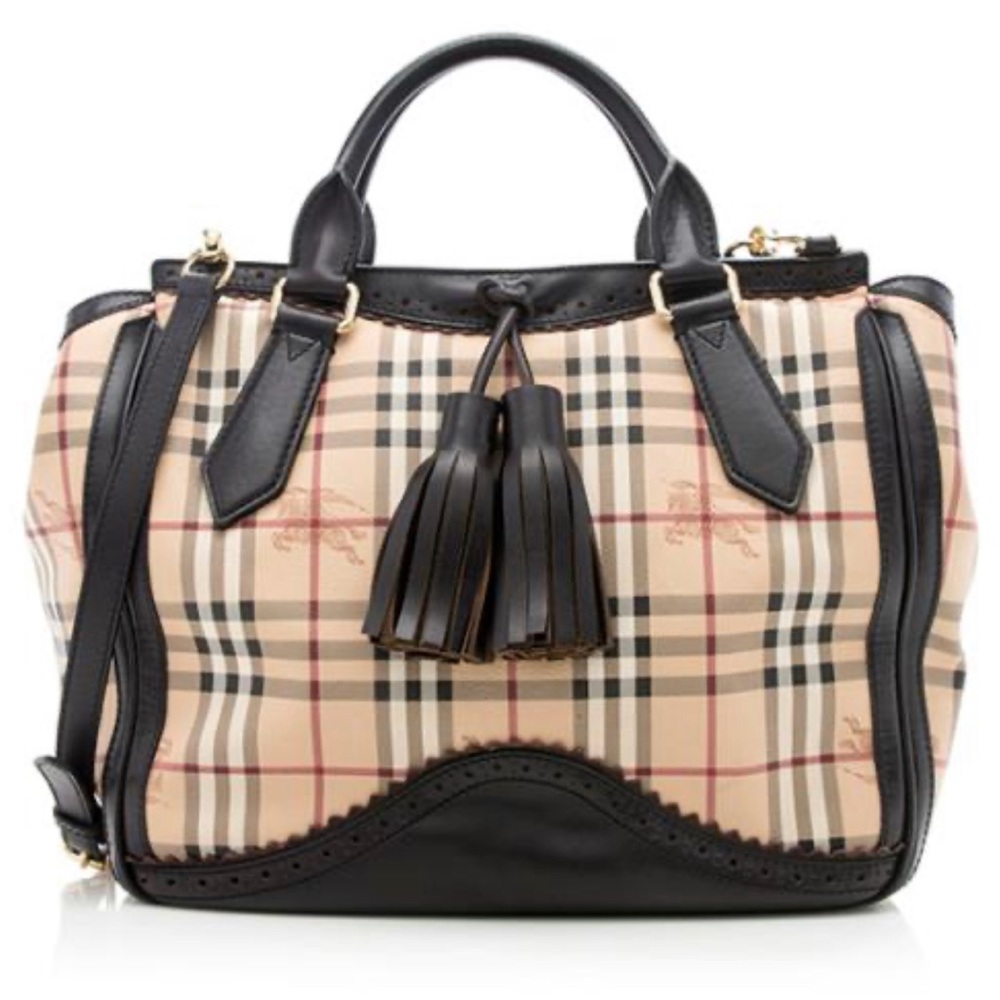 Burberry Haymarket Check Brogue